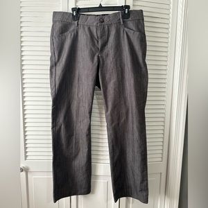 Lee Platinum Label No-Gap Waistband gray trousers ~ size 16 short